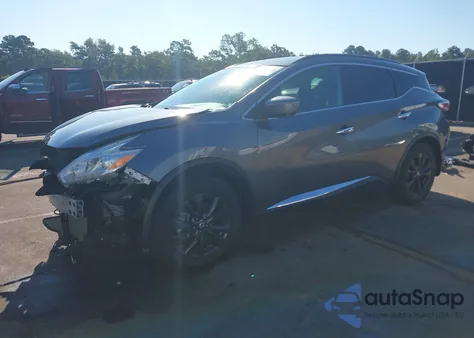 2017 Nissan Murano Sv из США, поврежденный, VIN 5N1AZ2MG9HN182241